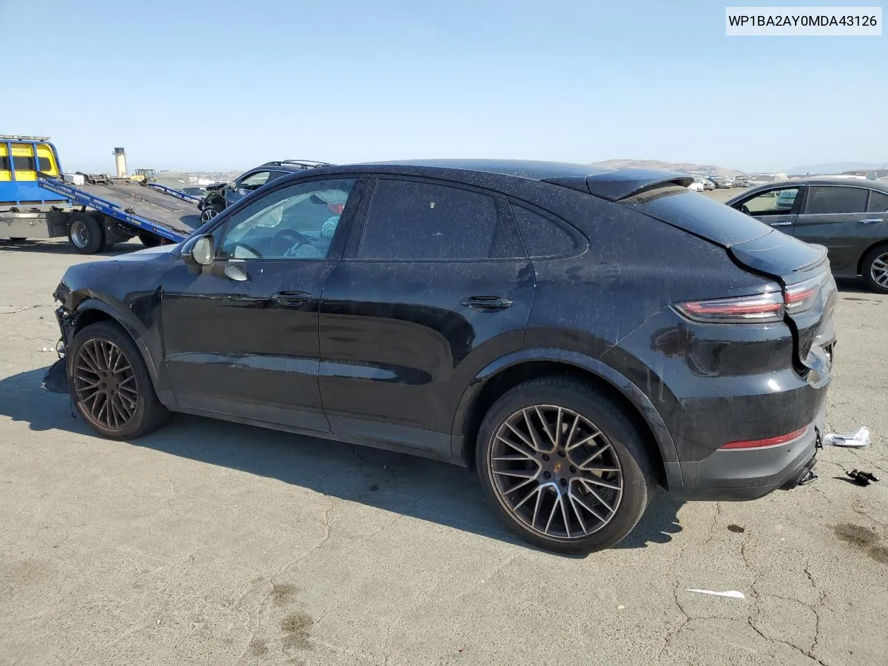 2021 Porsche Cayenne Coupe VIN: WP1BA2AY0MDA43126 Lot: 62754224