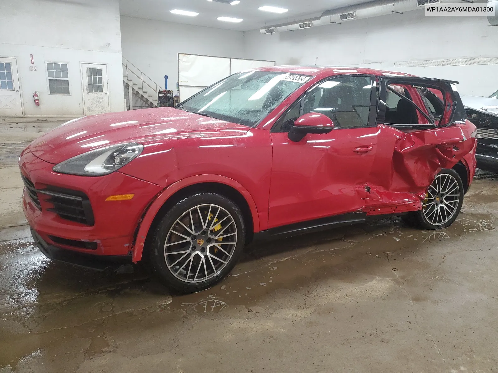 2021 Porsche Cayenne VIN: WP1AA2AY6MDA01300 Lot: 63220364