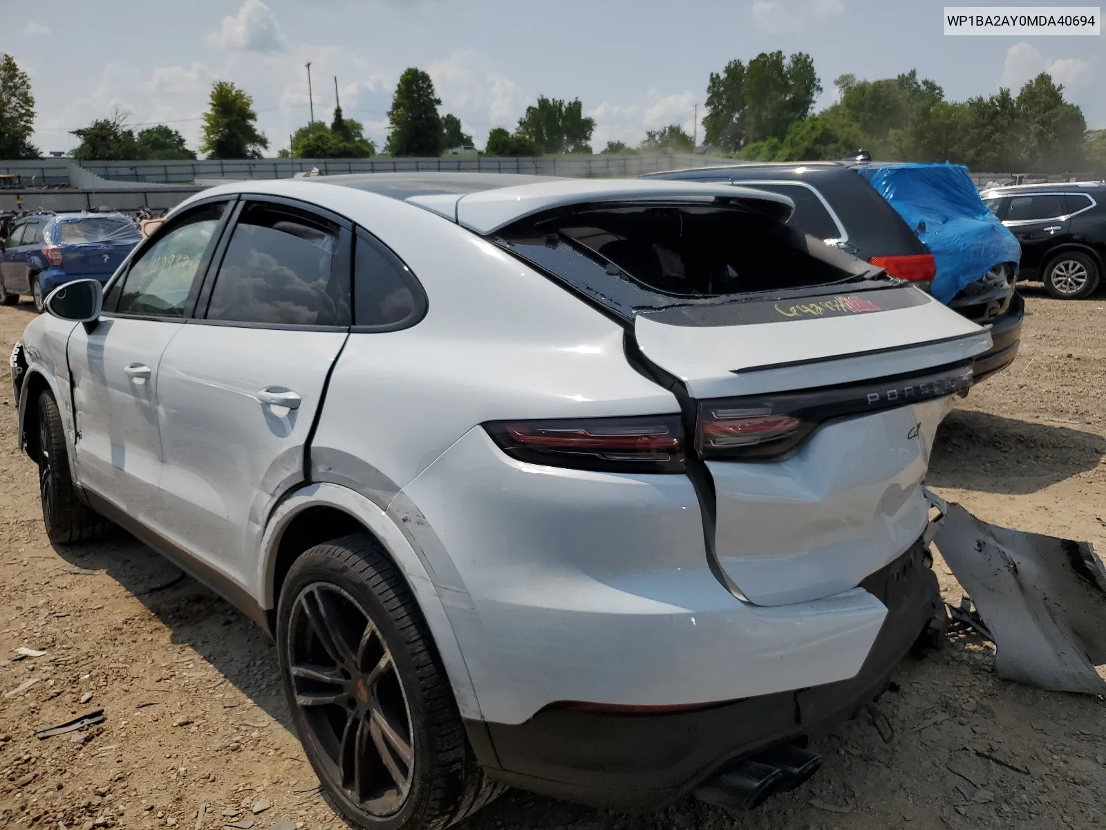 2021 Porsche Cayenne Coupe VIN: WP1BA2AY0MDA40694 Lot: 64293314