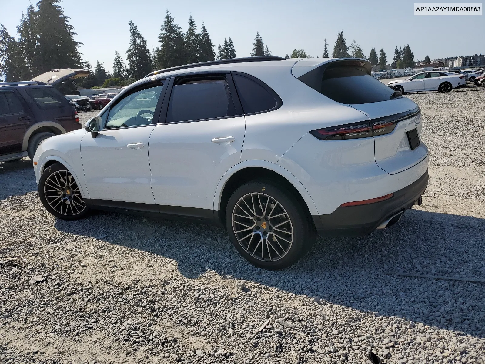 WP1AA2AY1MDA00863 2021 Porsche Cayenne