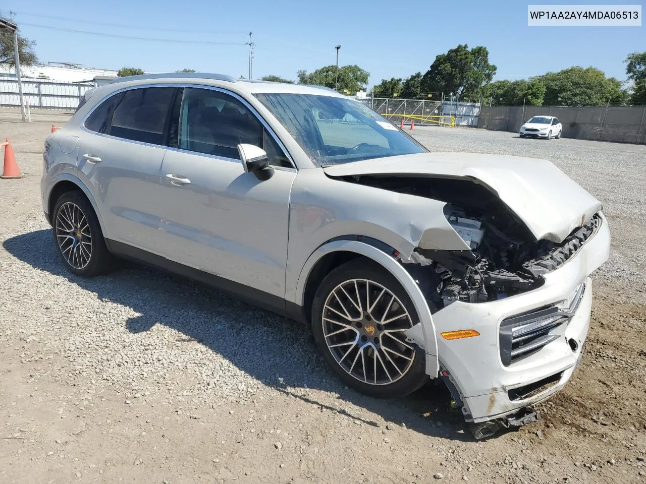 2021 Porsche Cayenne VIN: WP1AA2AY4MDA06513 Lot: 67044464