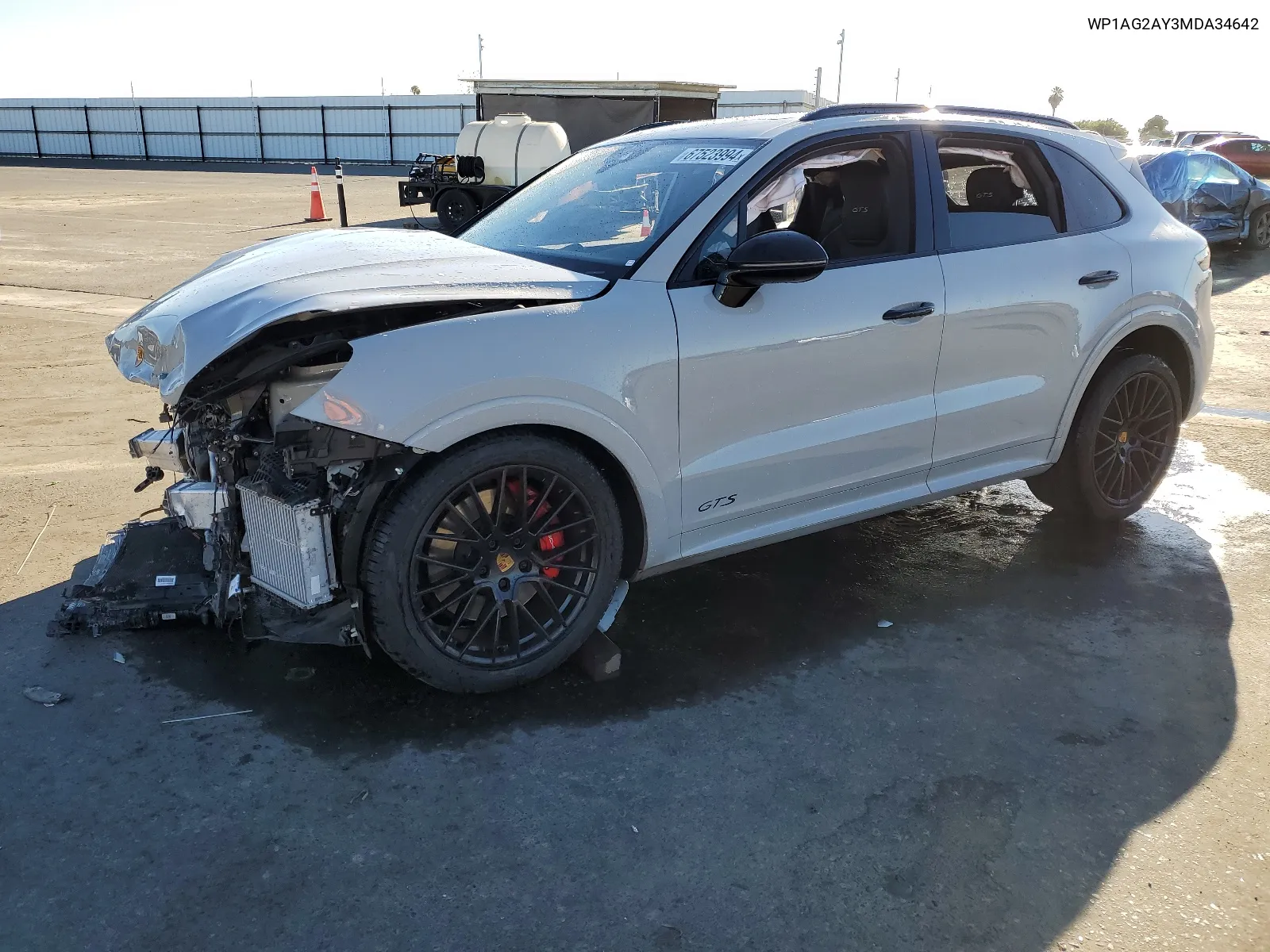 WP1AG2AY3MDA34642 2021 Porsche Cayenne Gts