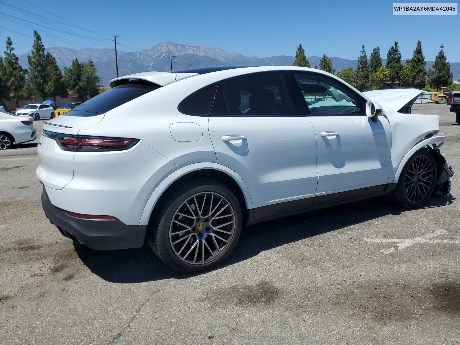 2021 Porsche Cayenne Coupe VIN: WP1BA2AY6MDA42045 Lot: 67977924