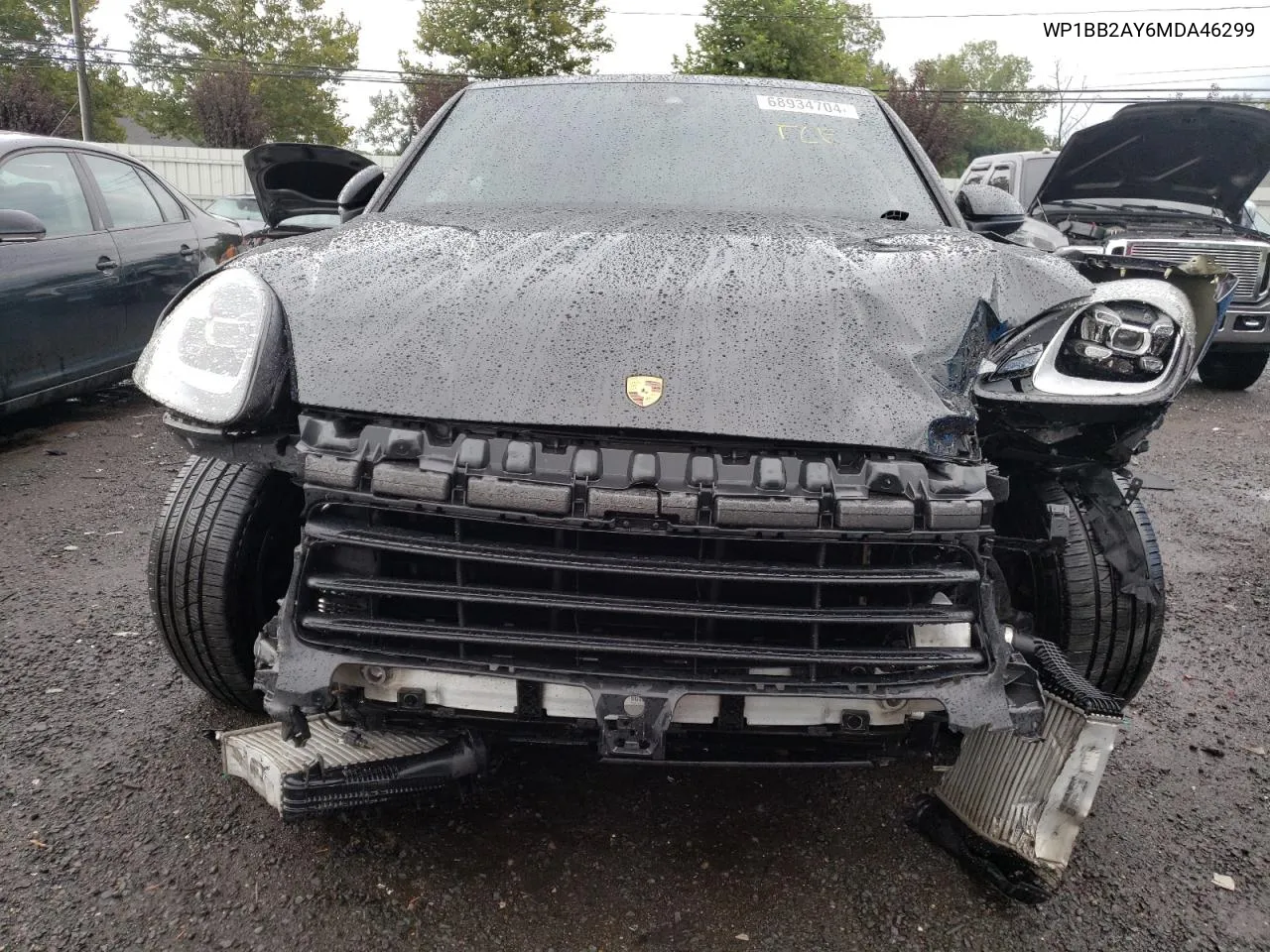 2021 Porsche Cayenne S Coupe VIN: WP1BB2AY6MDA46299 Lot: 68934704