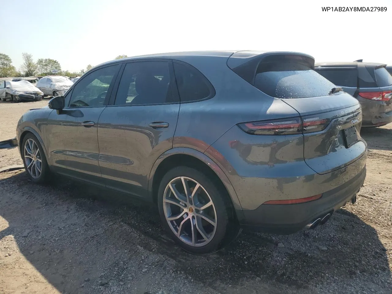 2021 Porsche Cayenne S VIN: WP1AB2AY8MDA27989 Lot: 71258374