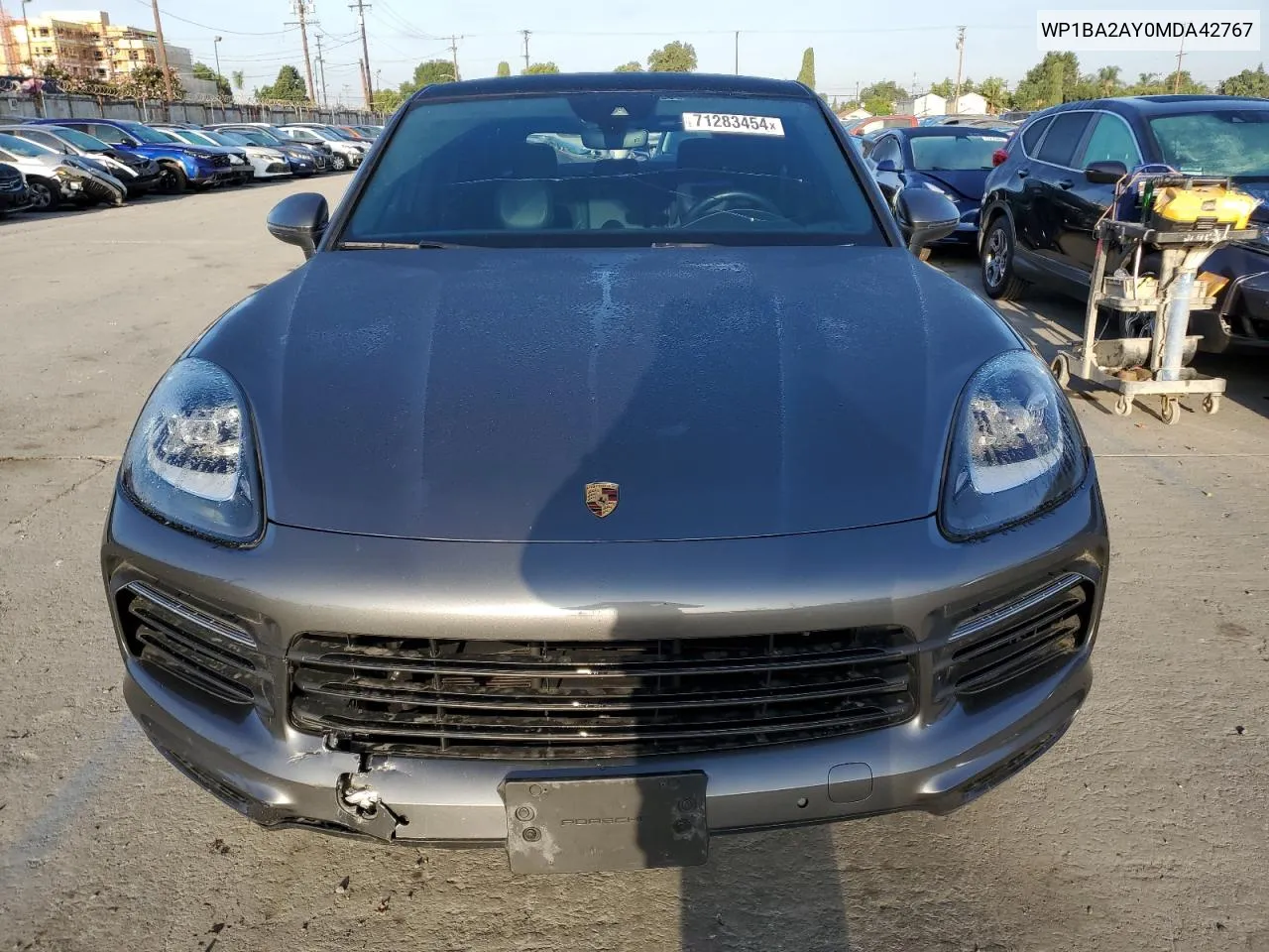 2021 Porsche Cayenne Coupe VIN: WP1BA2AY0MDA42767 Lot: 71283454