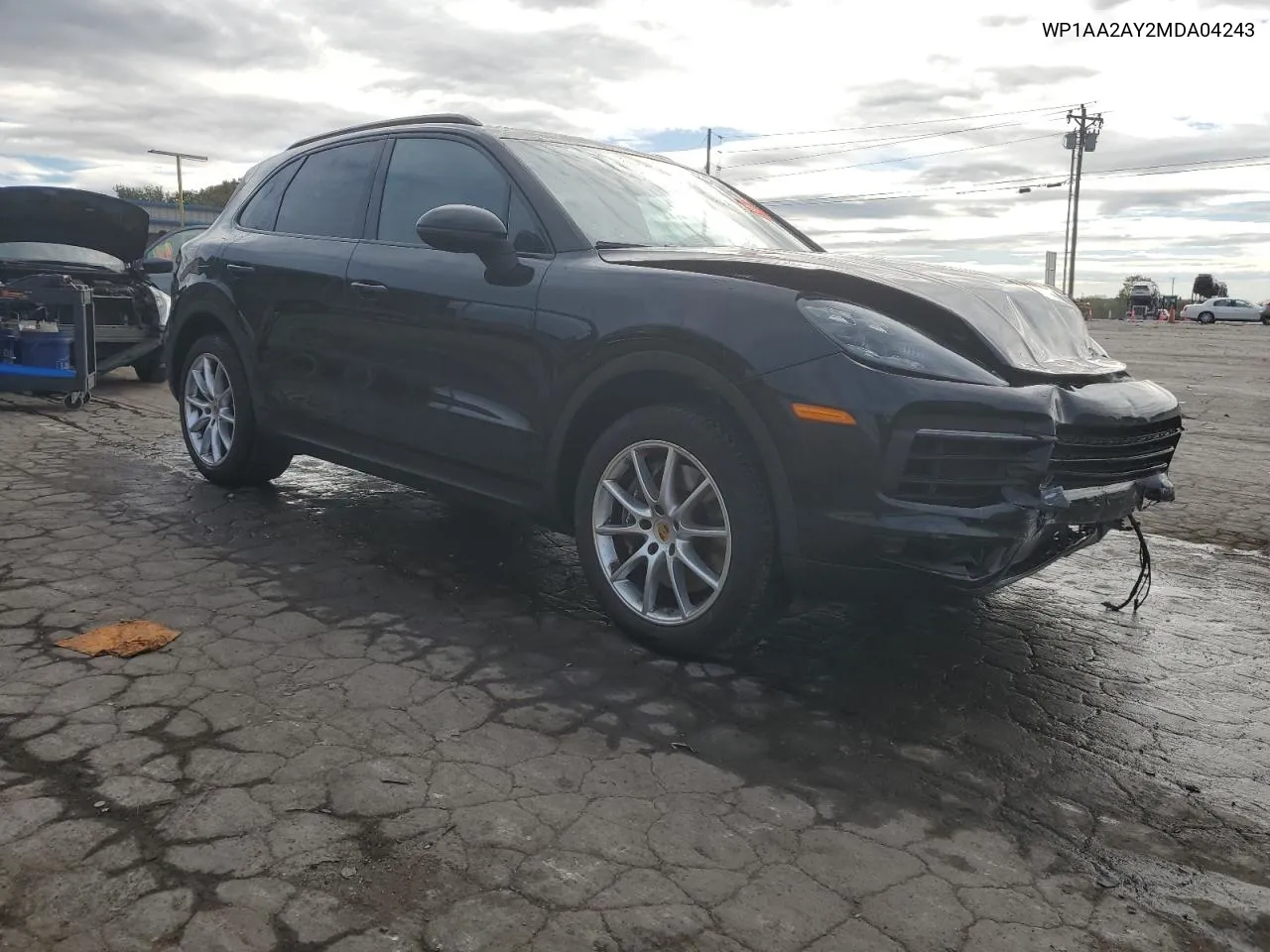 2021 Porsche Cayenne VIN: WP1AA2AY2MDA04243 Lot: 71684154