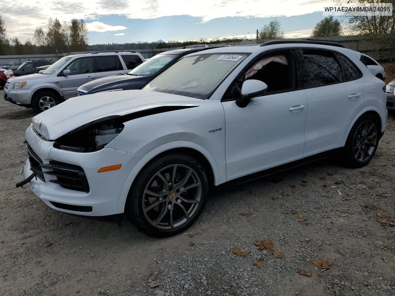 2021 Porsche Cayenne E-Hybrid VIN: WP1AE2AY8MDA24095 Lot: 73733544