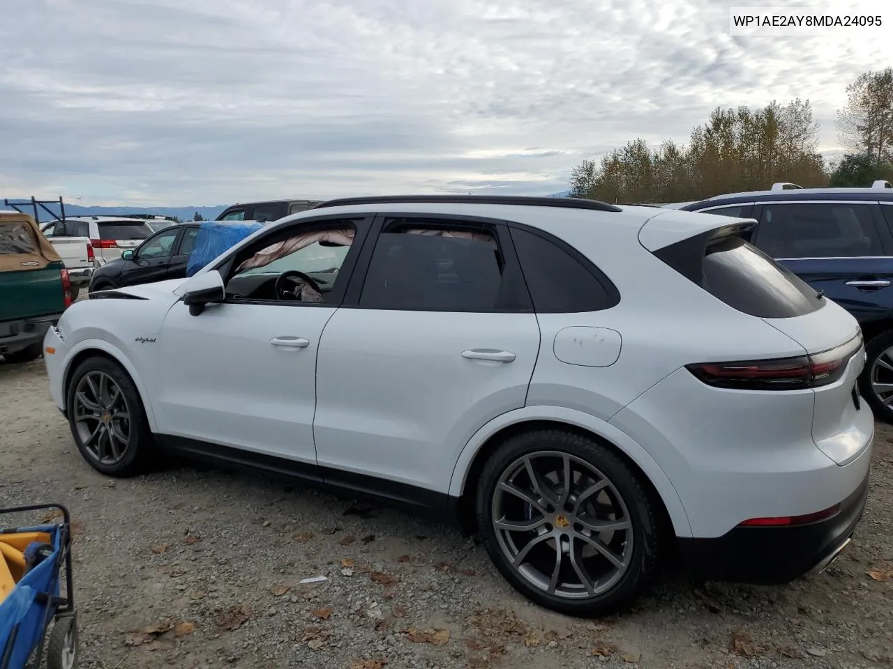 2021 Porsche Cayenne E-Hybrid VIN: WP1AE2AY8MDA24095 Lot: 73733544