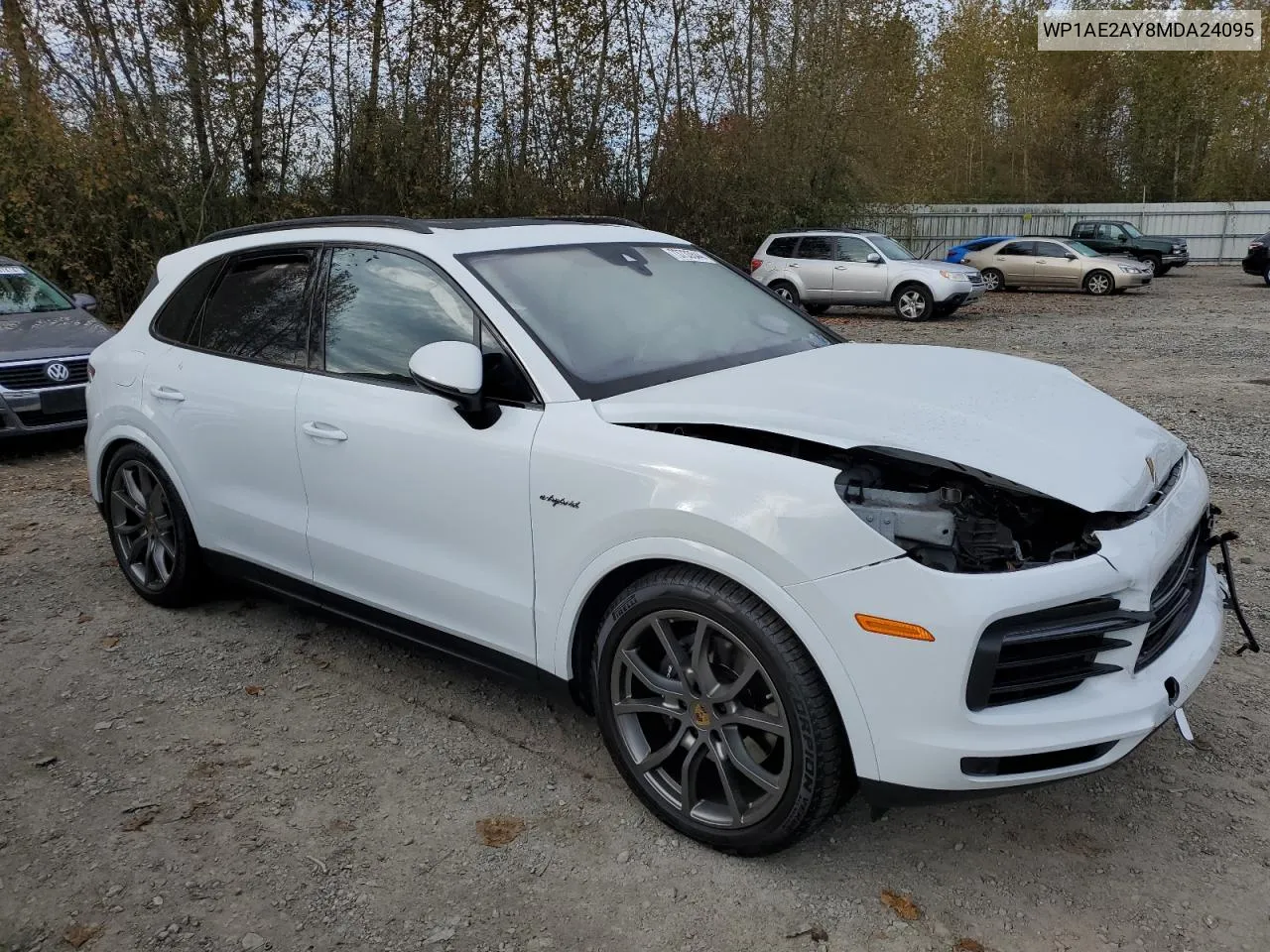 2021 Porsche Cayenne E-Hybrid VIN: WP1AE2AY8MDA24095 Lot: 73733544