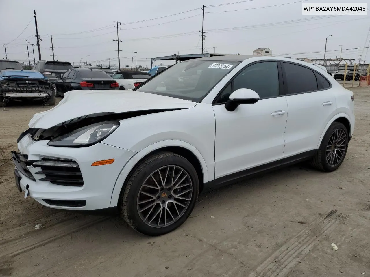 WP1BA2AY6MDA42045 2021 Porsche Cayenne Coupe