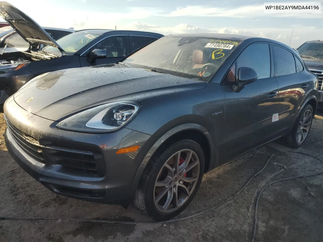 WP1BE2AY9MDA44196 2021 Porsche Cayenne E Hybrid Coupe