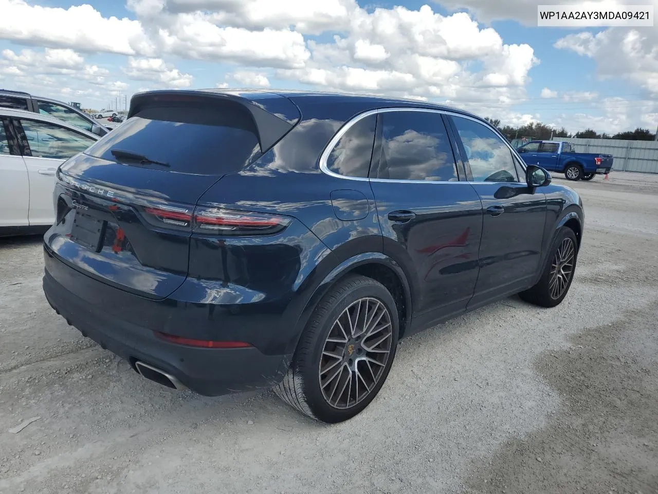 2021 Porsche Cayenne VIN: WP1AA2AY3MDA09421 Lot: 77539714