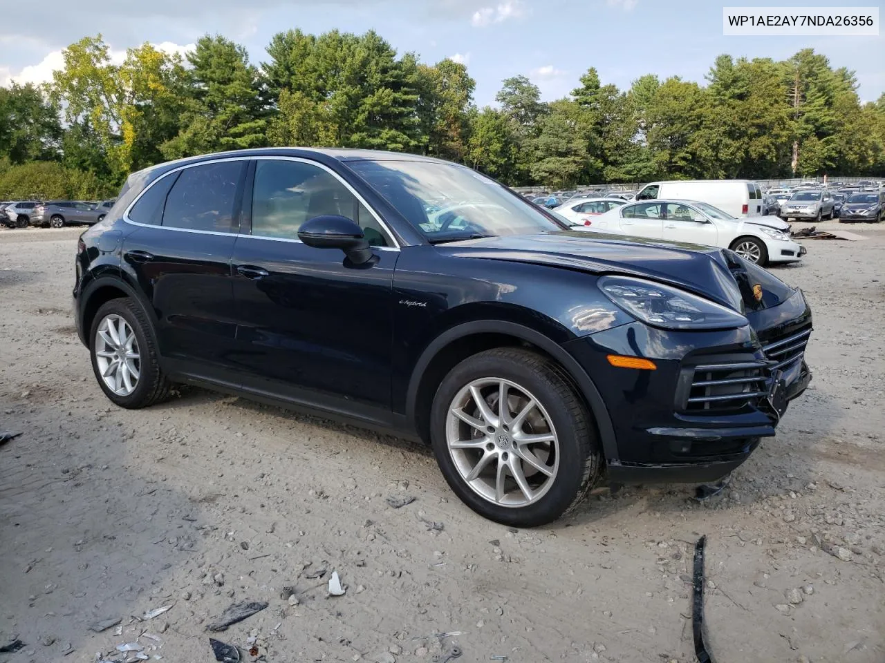 2022 Porsche Cayenne E-Hybrid VIN: WP1AE2AY7NDA26356 Lot: 69035584