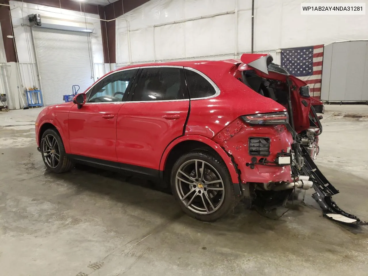 2022 Porsche Cayenne S VIN: WP1AB2AY4NDA31281 Lot: 71751044