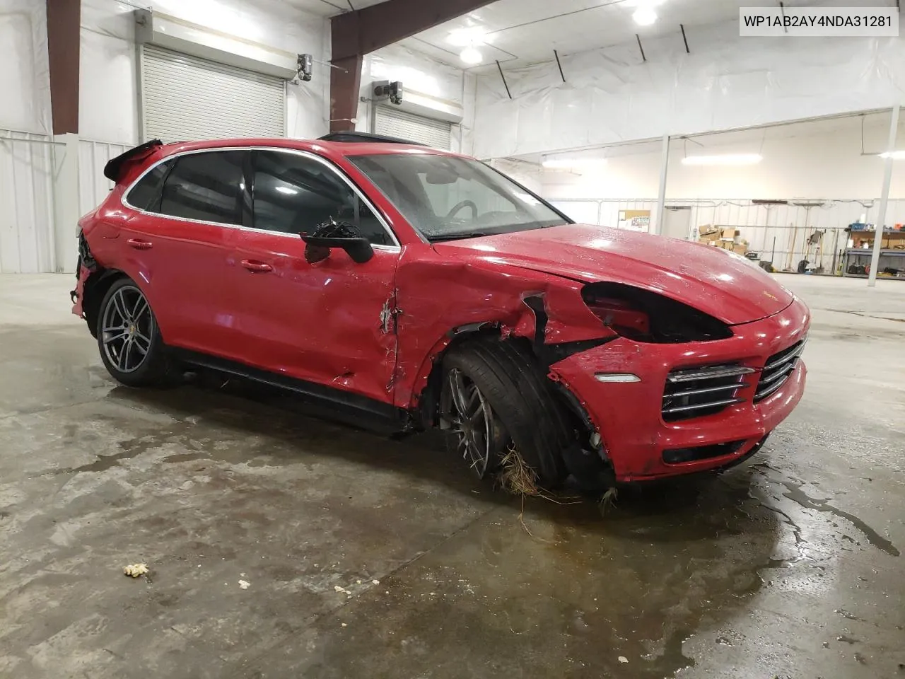 WP1AB2AY4NDA31281 2022 Porsche Cayenne S