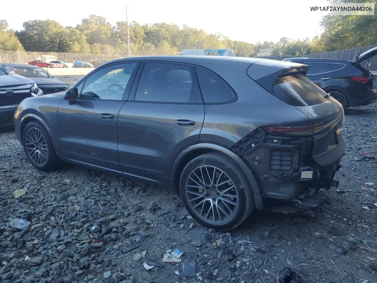 2022 Porsche Cayenne Turbo VIN: WP1AF2AY5NDA44206 Lot: 75515104