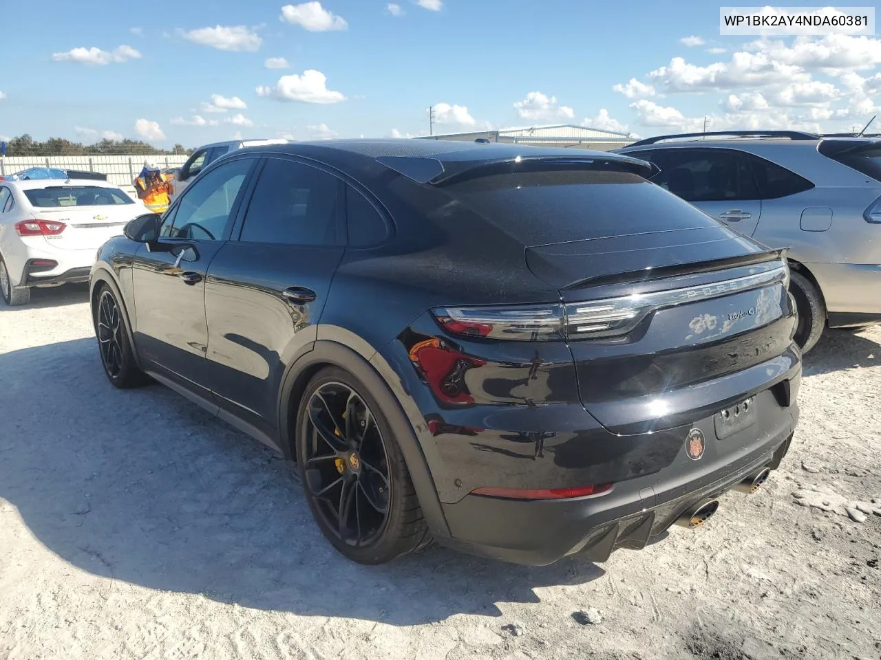 2022 Porsche Cayenne Turbo Gt Coupe VIN: WP1BK2AY4NDA60381 Lot: 77659554