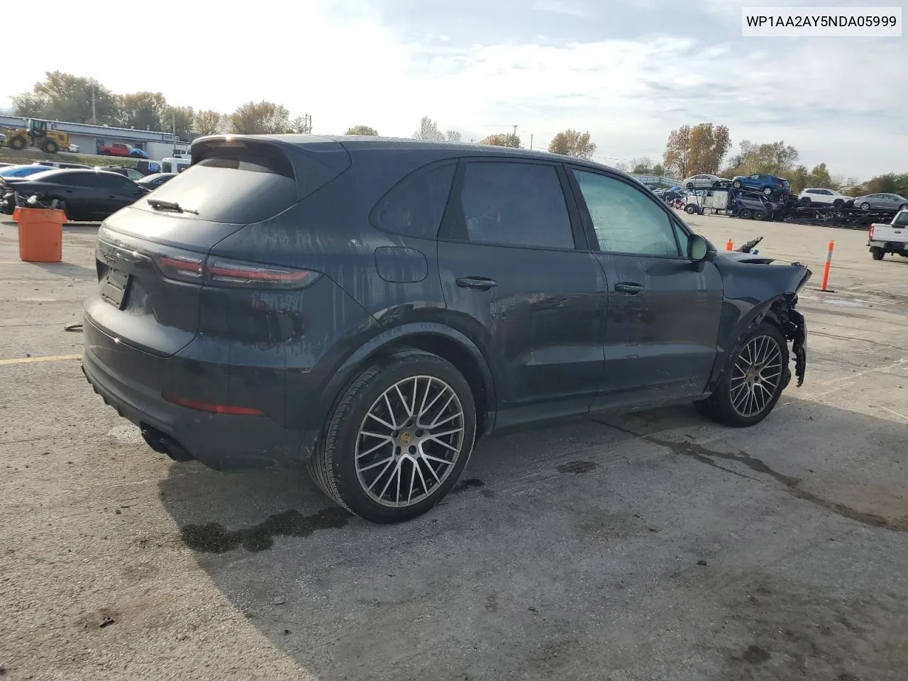 2022 Porsche Cayenne VIN: WP1AA2AY5NDA05999 Lot: 79778824