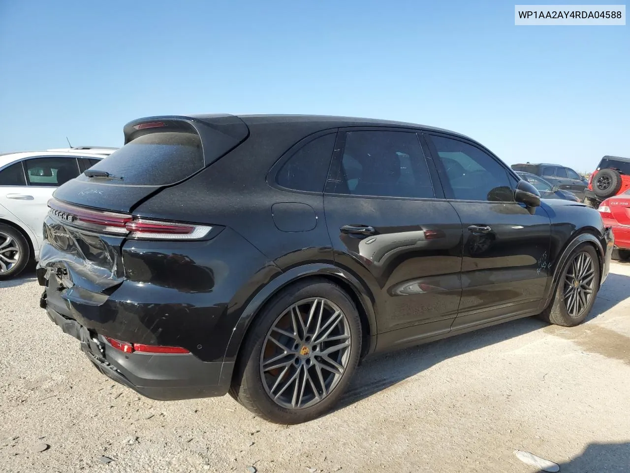 2024 Porsche Cayenne VIN: WP1AA2AY4RDA04588 Lot: 72800864