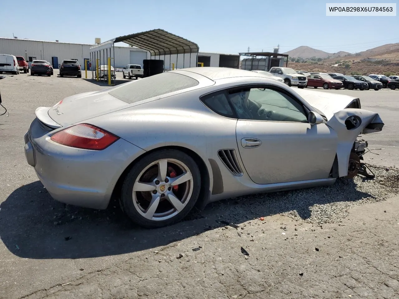 2006 Porsche Cayman S VIN: WP0AB298X6U784563 Lot: 69819084