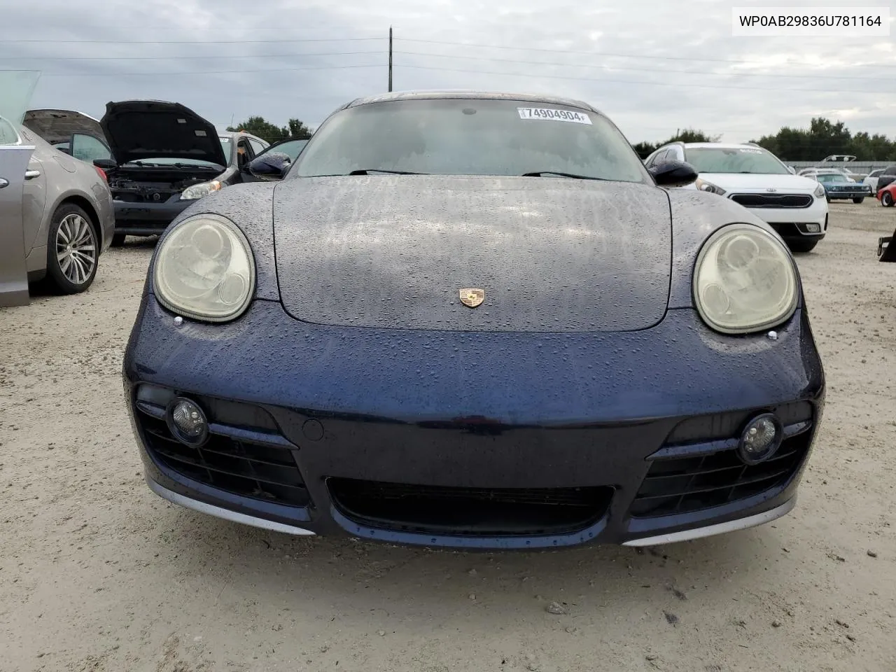 2006 Porsche Cayman S VIN: WP0AB29836U781164 Lot: 74904904