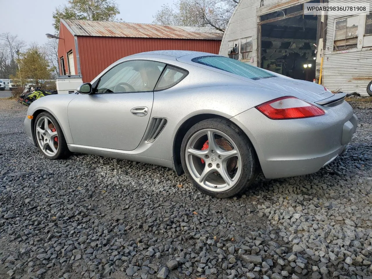 2006 Porsche Cayman S VIN: WP0AB29836U781908 Lot: 77156104