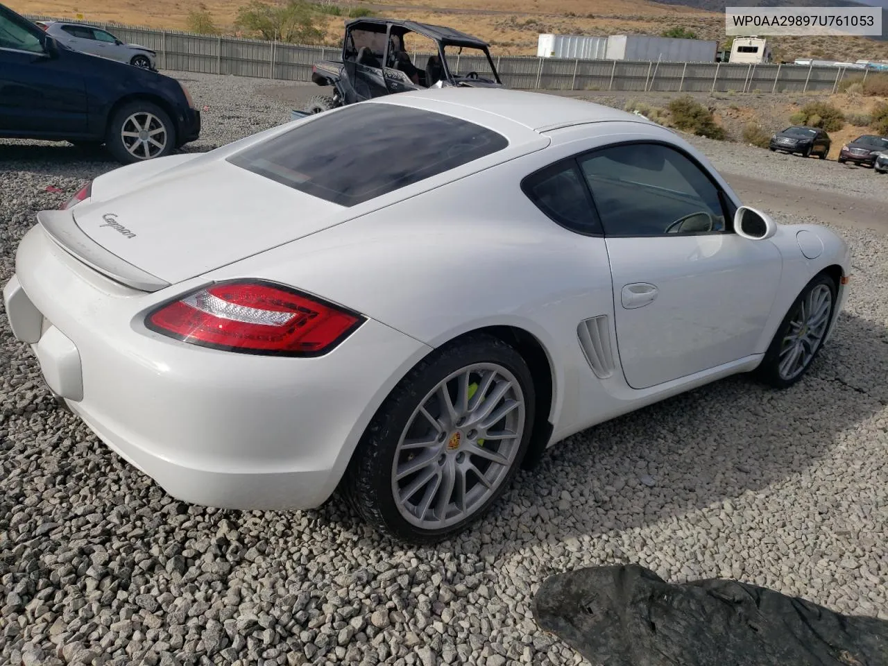 2007 Porsche Cayman VIN: WP0AA29897U761053 Lot: 71669104