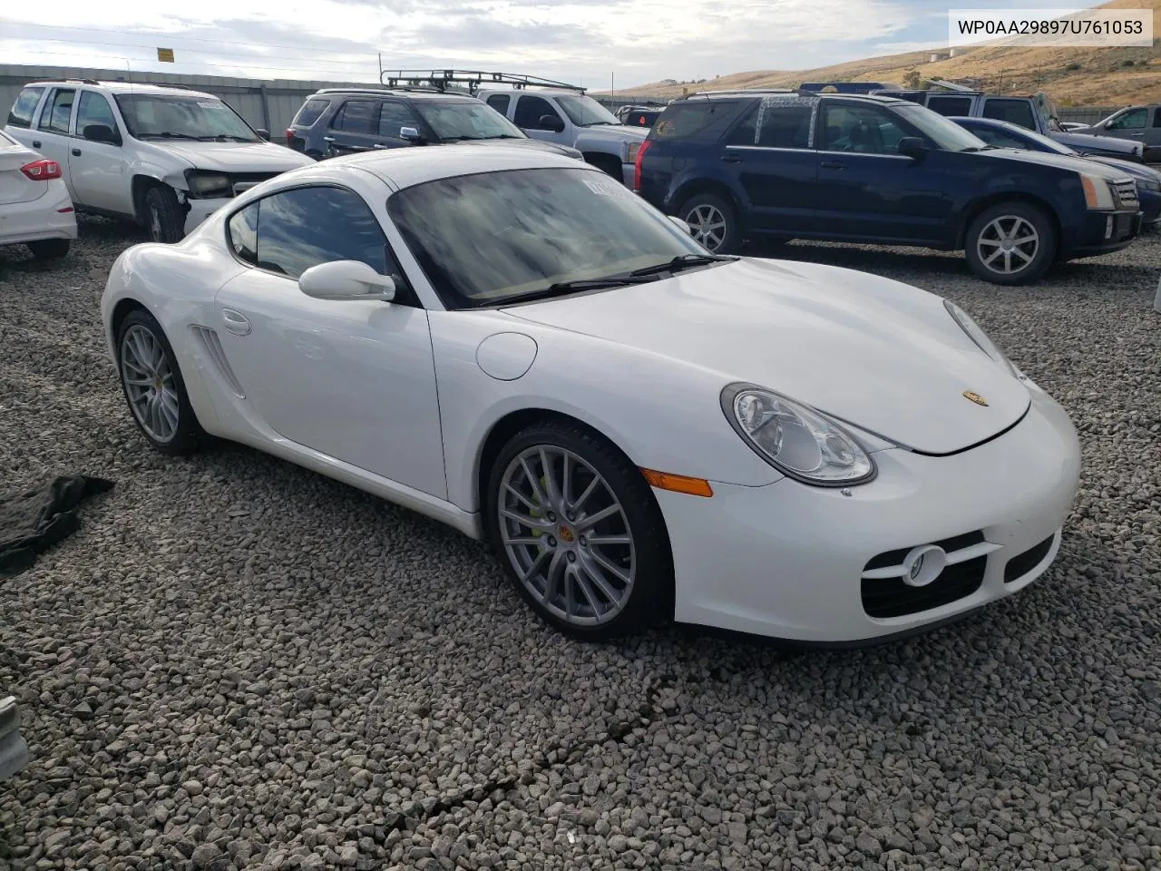 2007 Porsche Cayman VIN: WP0AA29897U761053 Lot: 71669104