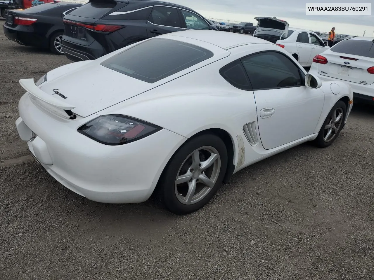 WP0AA2A83BU760291 2011 Porsche Cayman