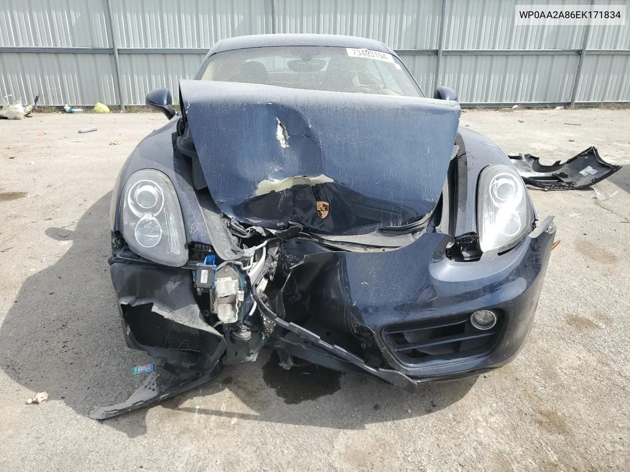 WP0AA2A86EK171834 2014 Porsche Cayman