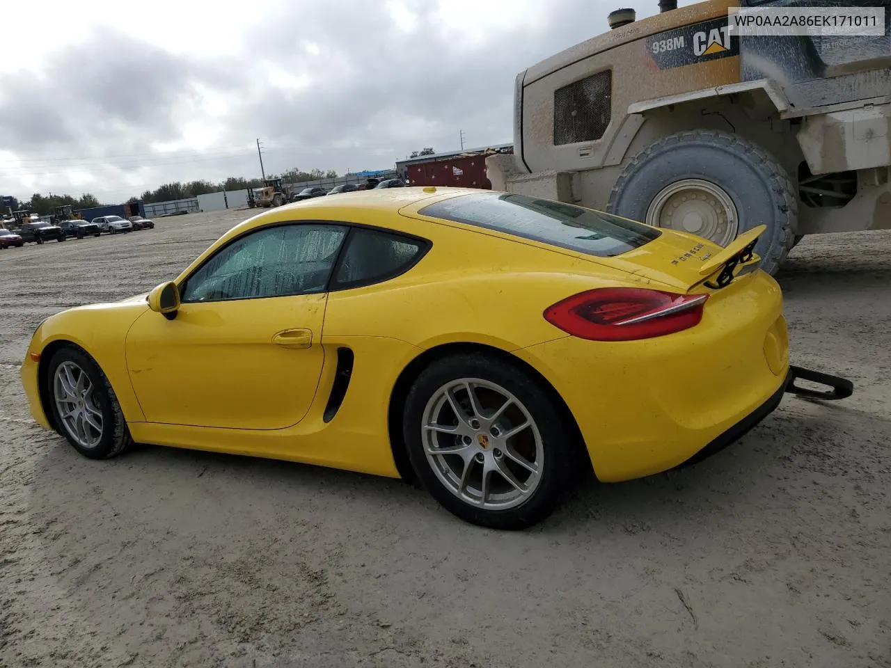 2014 Porsche Cayman VIN: WP0AA2A86EK171011 Lot: 77825084