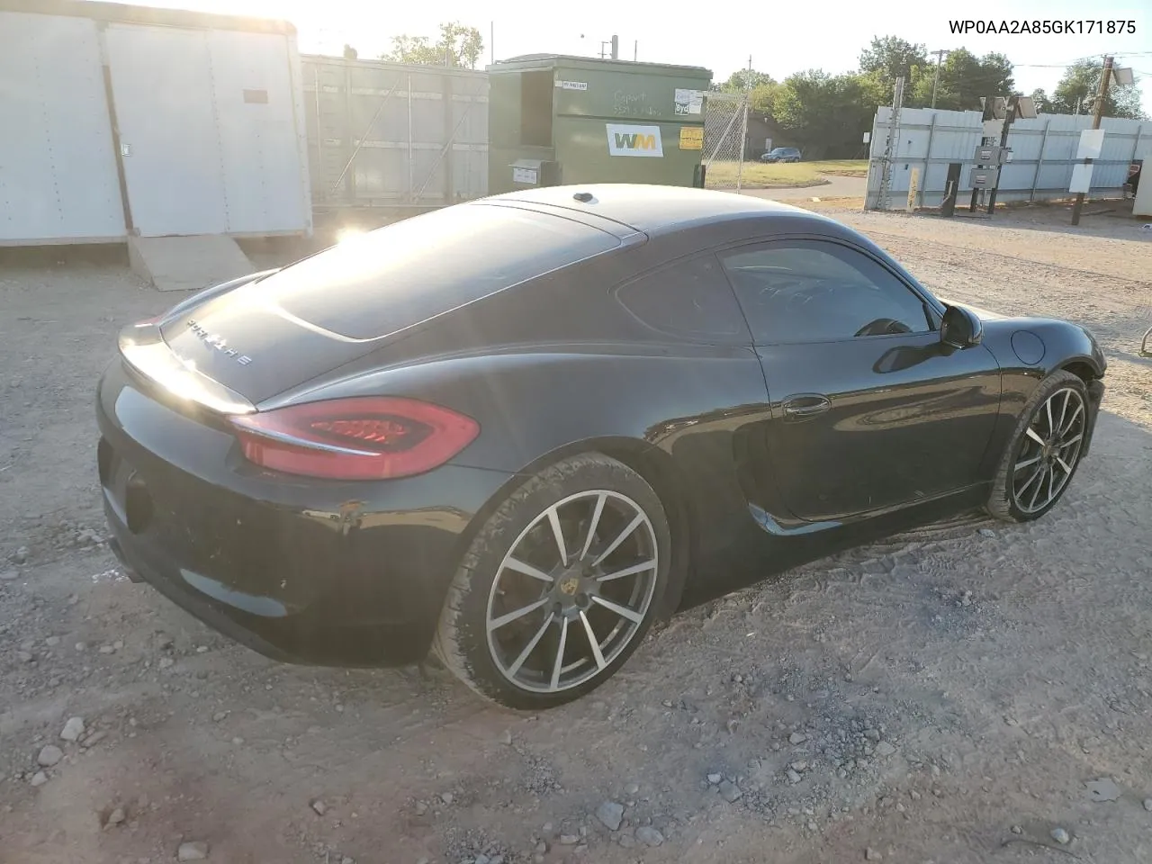 2016 Porsche Cayman VIN: WP0AA2A85GK171875 Lot: 74784714