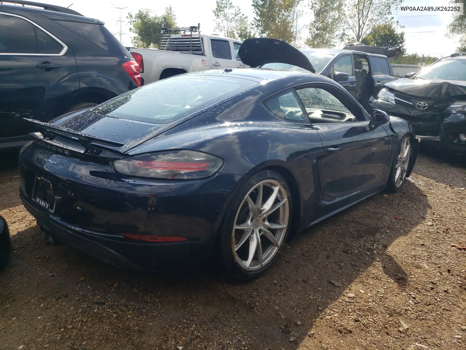 WP0AA2A89JK262252 2018 Porsche Cayman