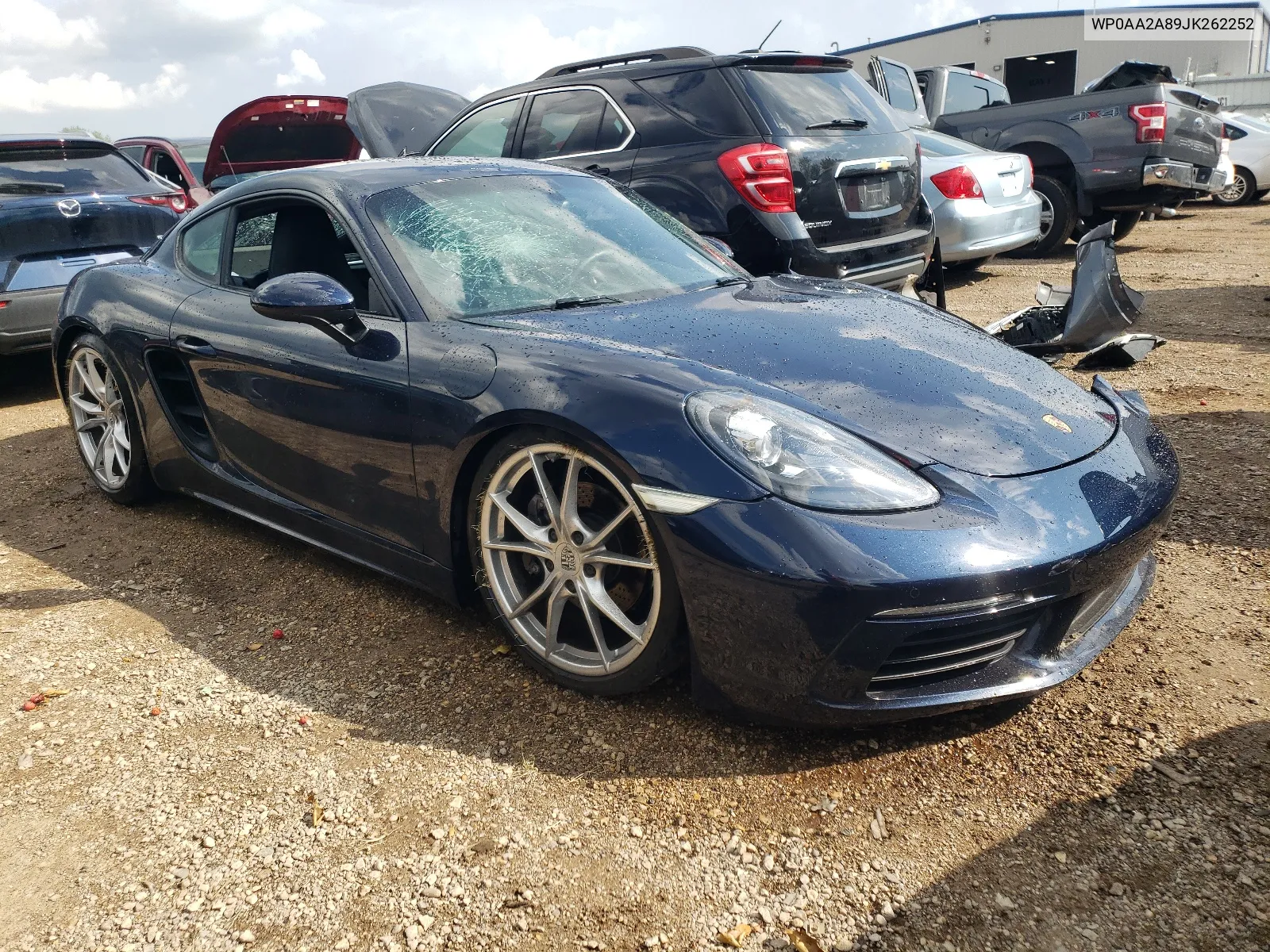 WP0AA2A89JK262252 2018 Porsche Cayman