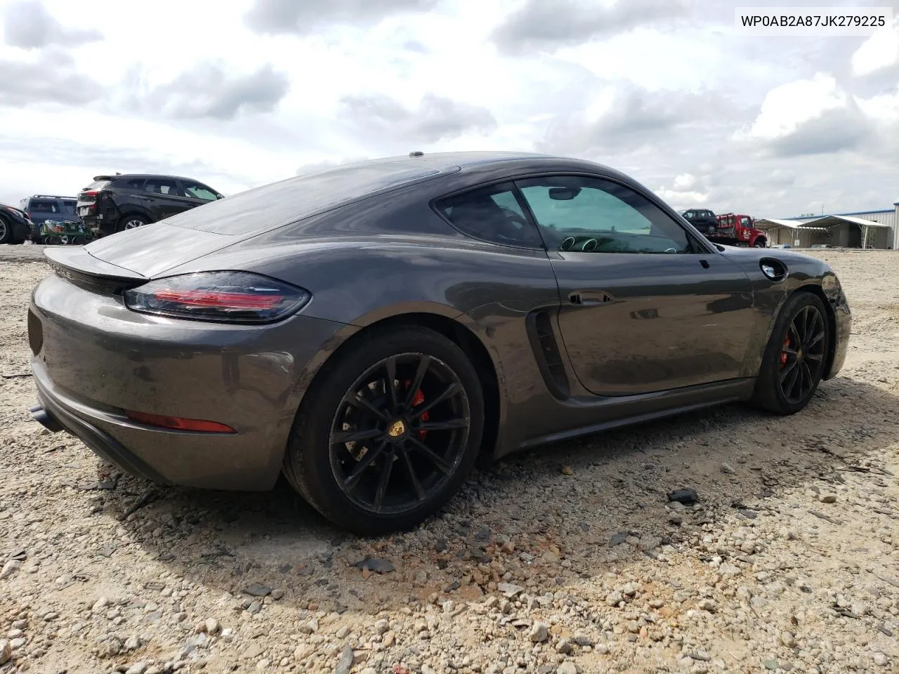 WP0AB2A87JK279225 2018 Porsche Cayman S