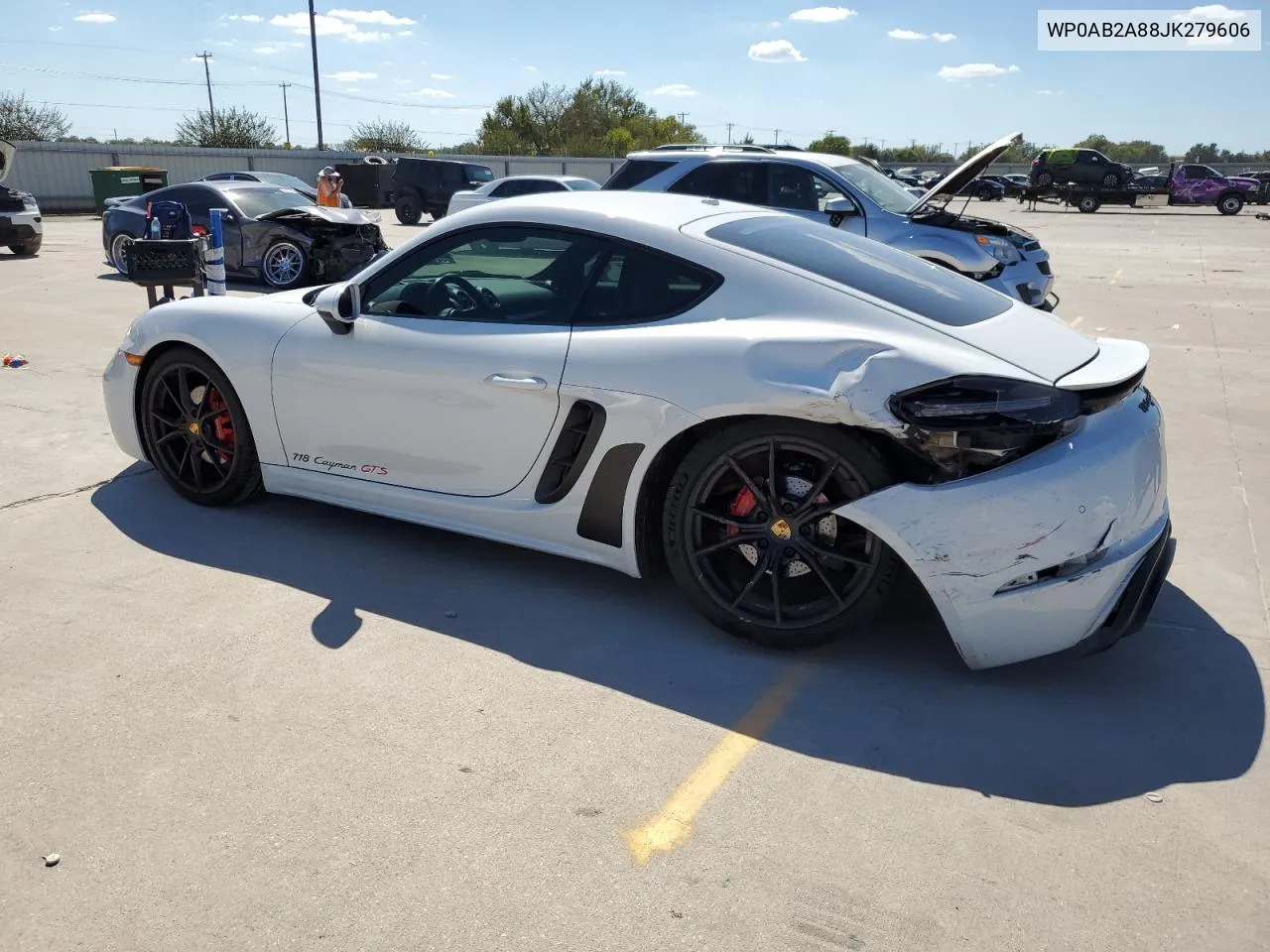 WP0AB2A88JK279606 2018 Porsche Cayman S