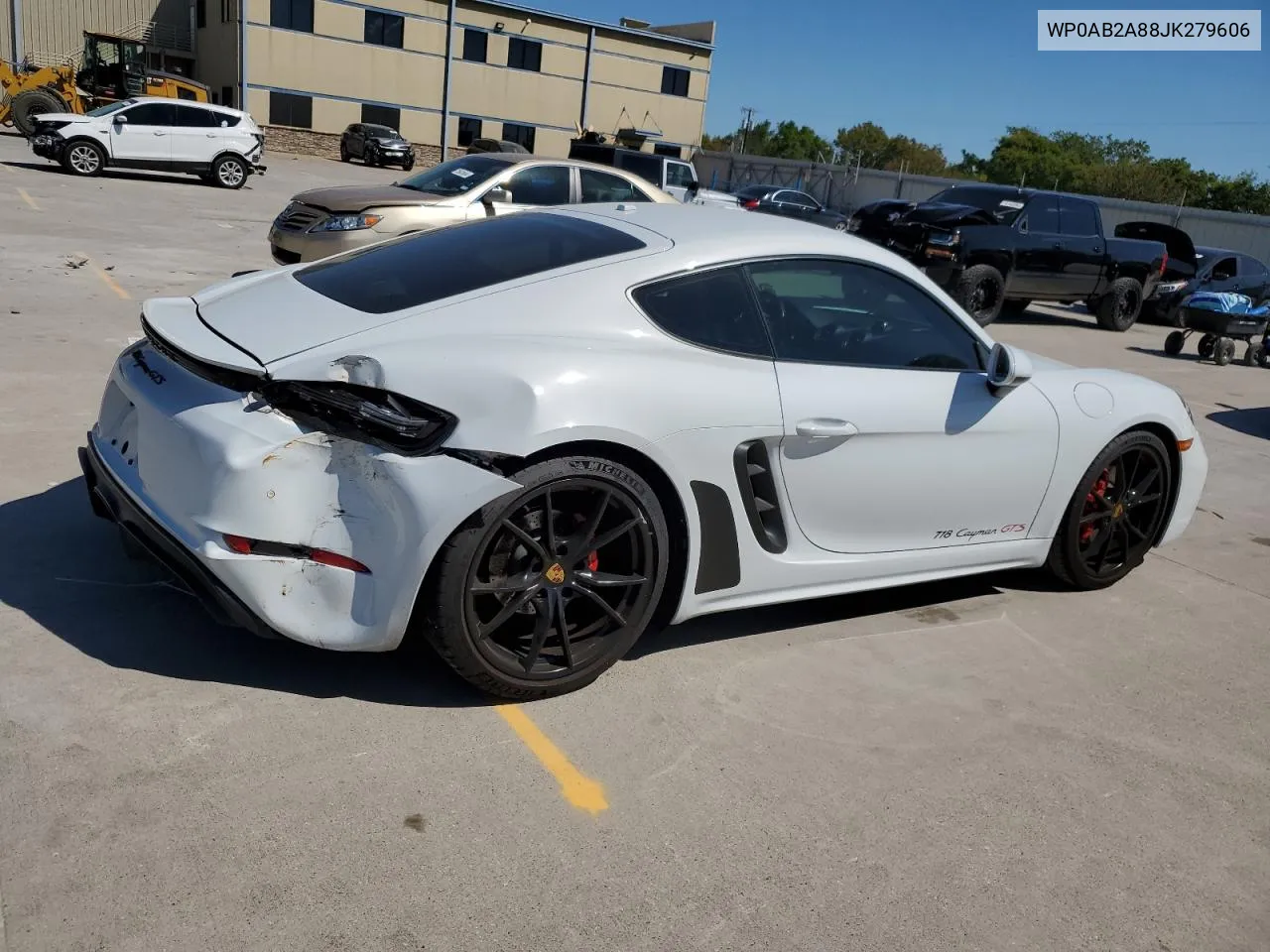 WP0AB2A88JK279606 2018 Porsche Cayman S