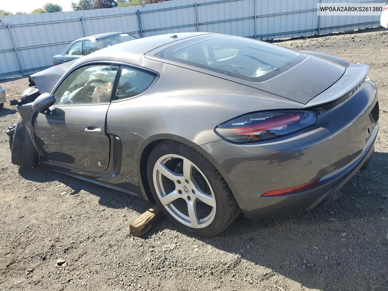 WP0AA2A80KS261380 2019 Porsche Cayman Base