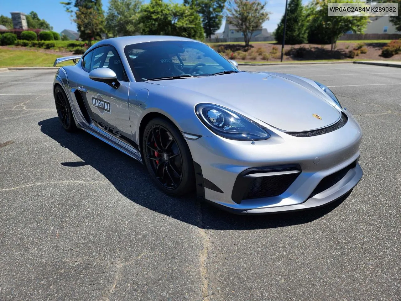 WP0AC2A84MK289082 2021 Porsche Cayman Gt4