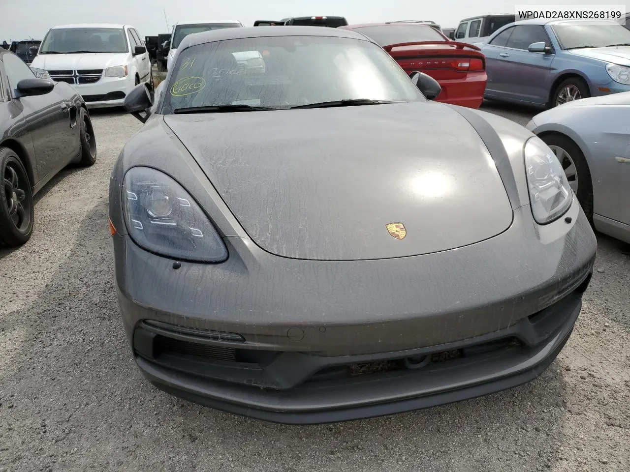 2022 Porsche Cayman Gts VIN: WP0AD2A8XNS268199 Lot: 75118814