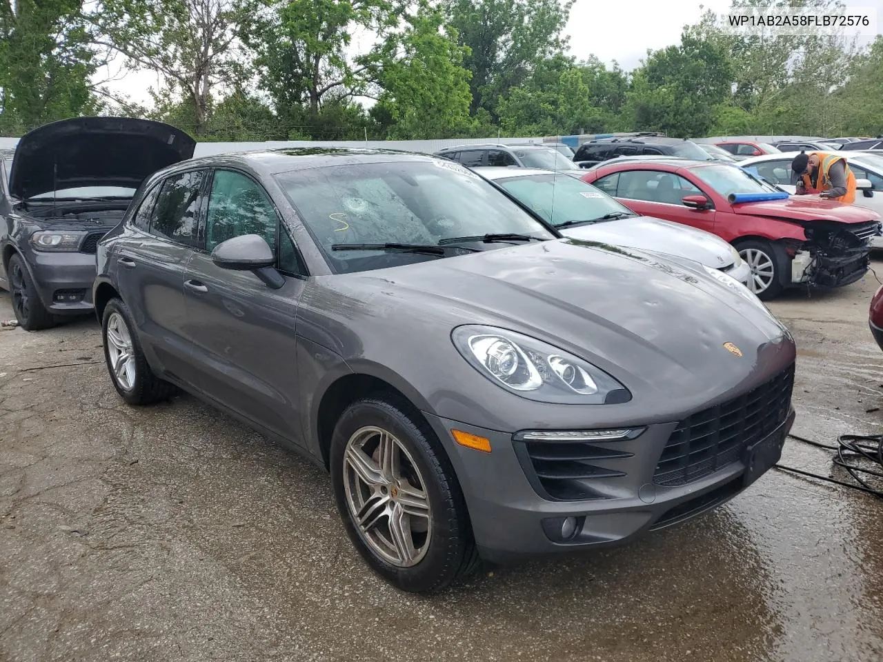 WP1AB2A58FLB72576 2015 Porsche Macan S