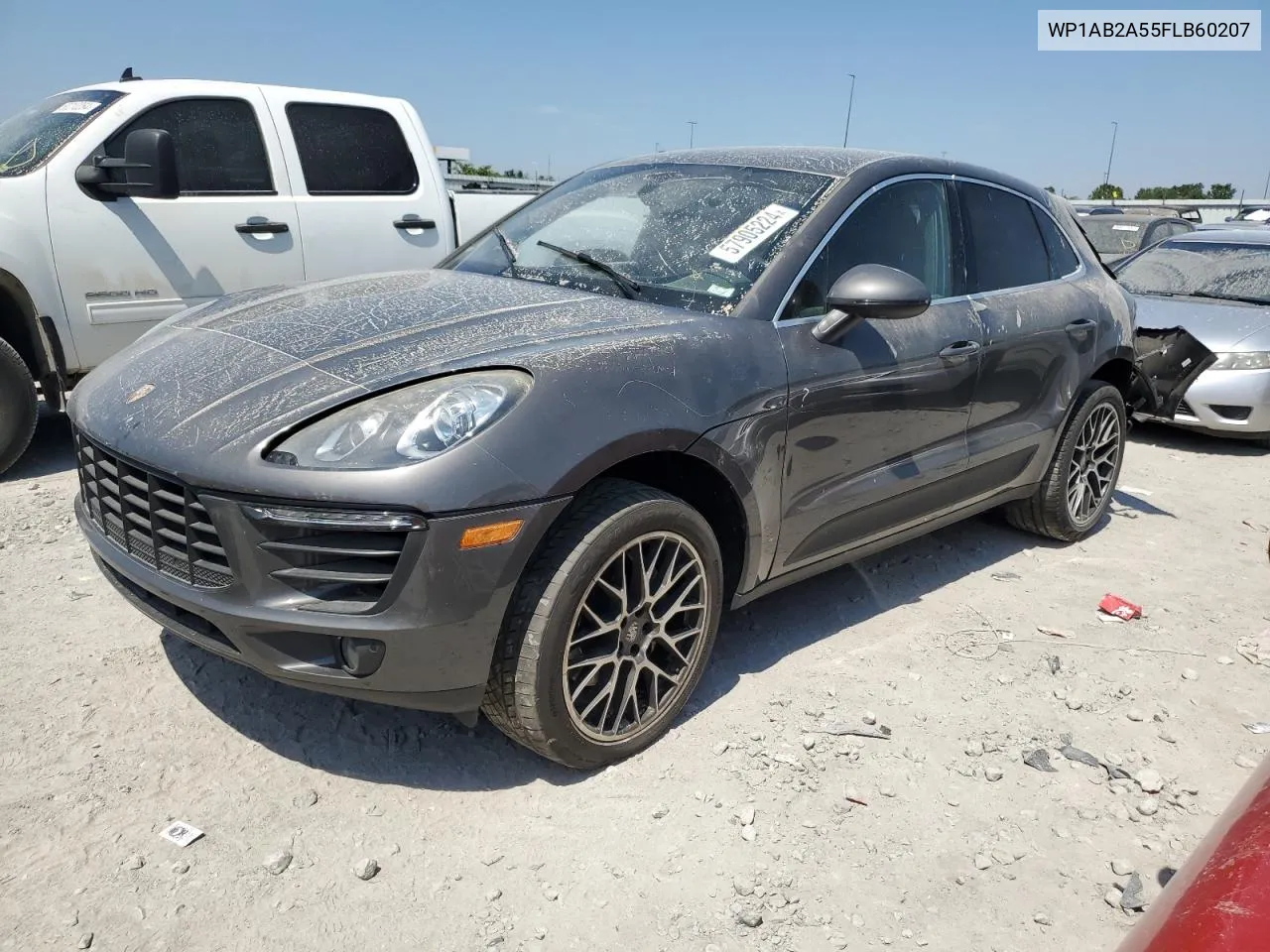 2015 Porsche Macan S VIN: WP1AB2A55FLB60207 Lot: 57905224