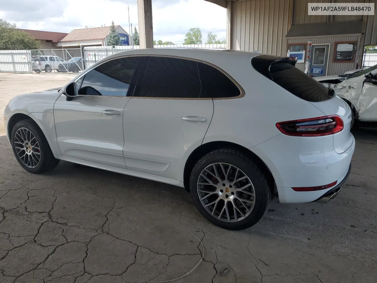 2015 Porsche Macan Turbo VIN: WP1AF2A59FLB48470 Lot: 63026994