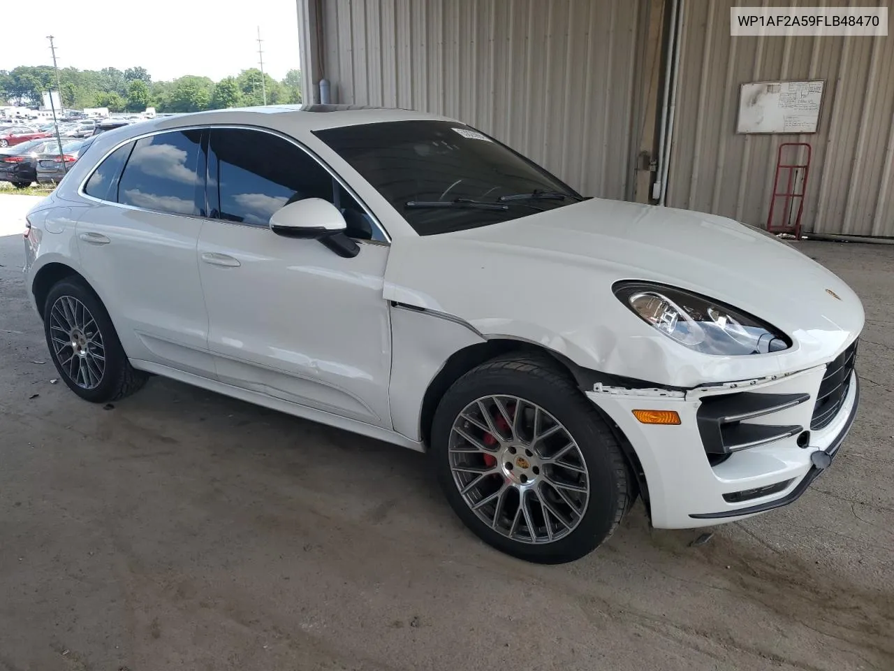 2015 Porsche Macan Turbo VIN: WP1AF2A59FLB48470 Lot: 63026994