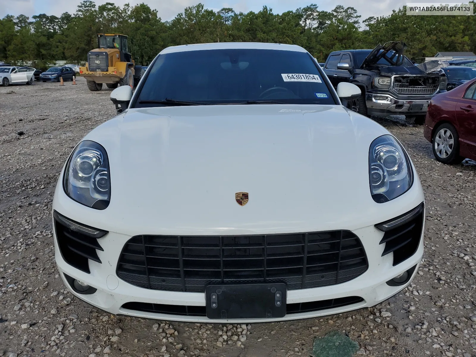 2015 Porsche Macan S VIN: WP1AB2A56FLB74133 Lot: 64301854