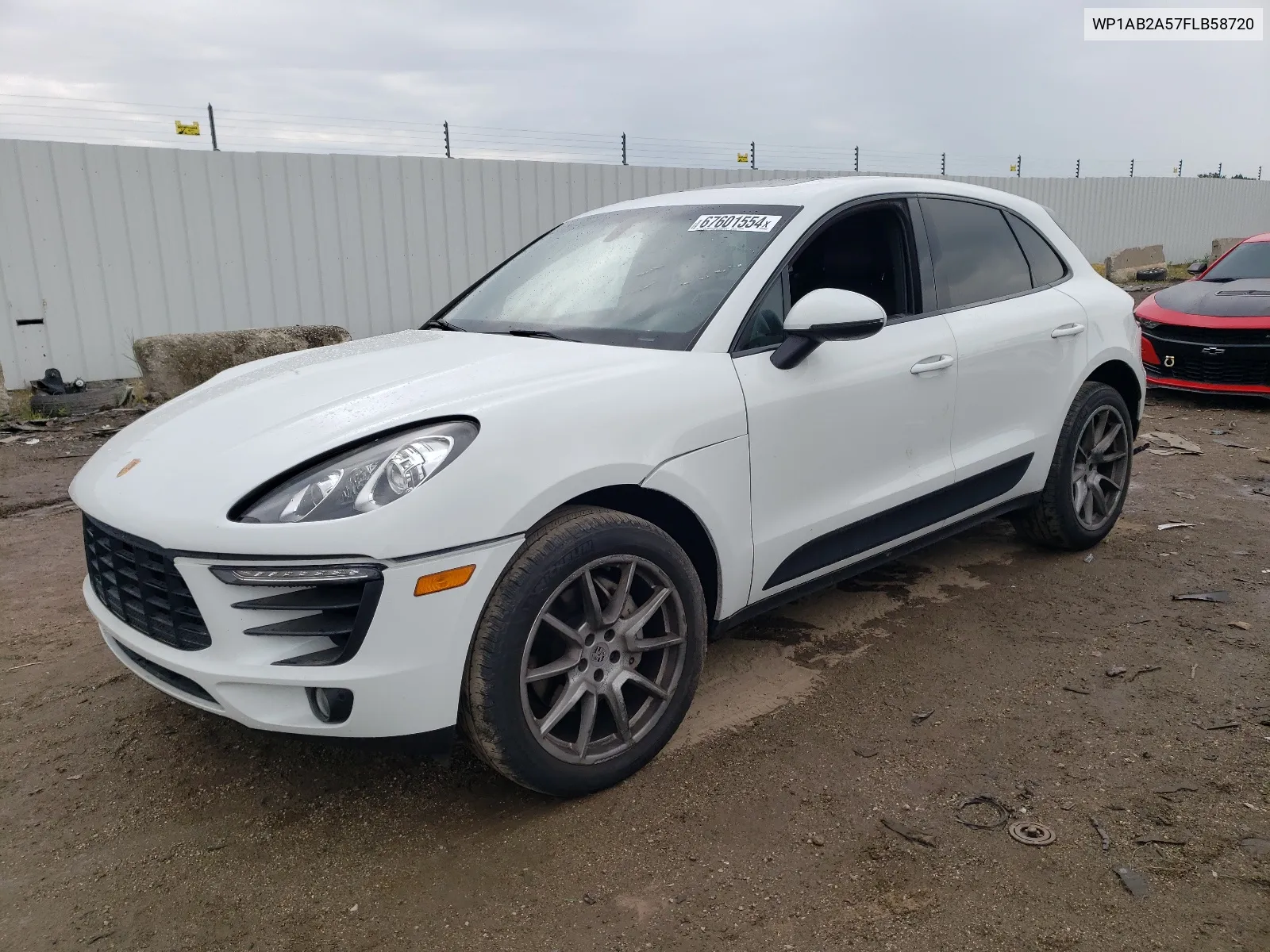 2015 Porsche Macan S VIN: WP1AB2A57FLB58720 Lot: 67601554