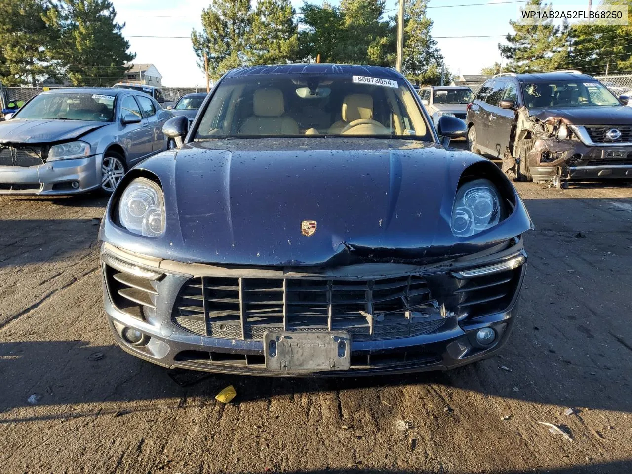 2015 Porsche Macan S VIN: WP1AB2A52FLB68250 Lot: 68673054