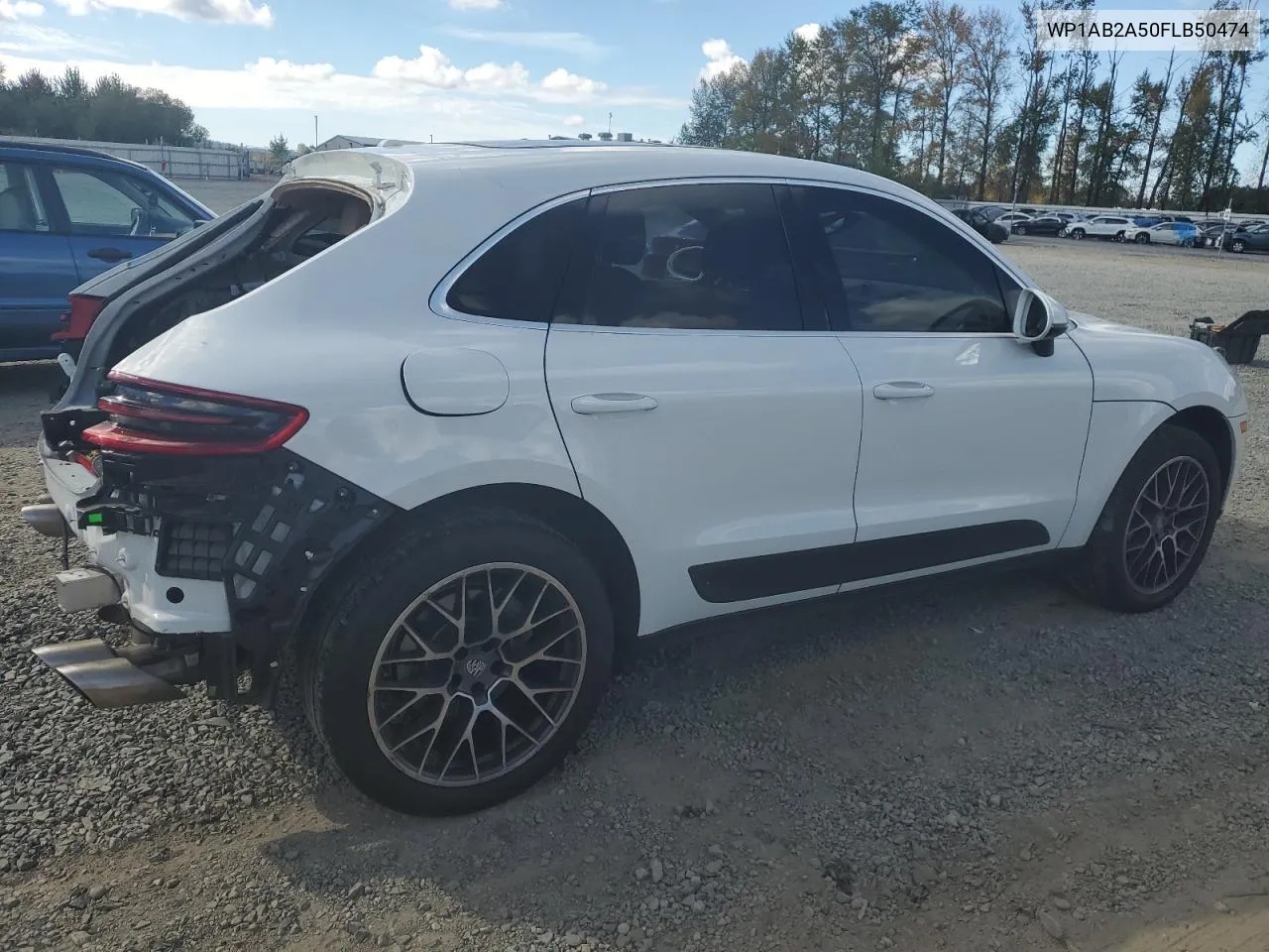 WP1AB2A50FLB50474 2015 Porsche Macan S