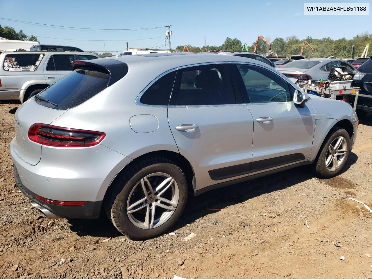 2015 Porsche Macan S VIN: WP1AB2A54FLB51188 Lot: 71192674